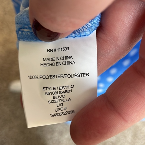 NWT. Juniors’ Lily Rose Short Sleeve Back Cutout Skater Dress Large - Picture 6 of 6